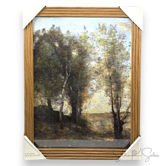 16x20 Through the Trees Framed Wall Art - Hearth & Hand Magnolia - Target - Picture 5 of 5